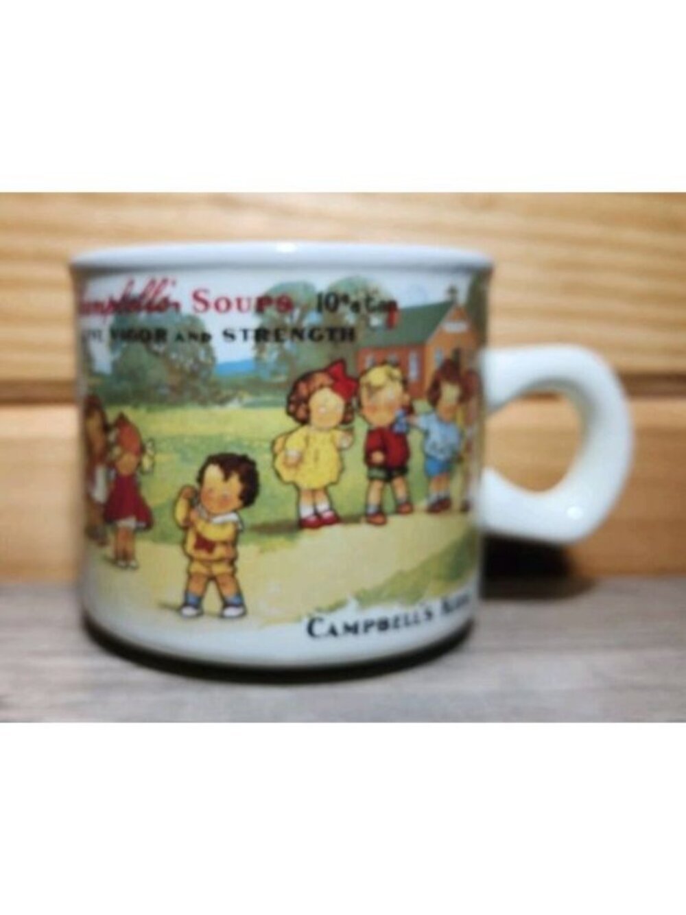 Campbell's Soup Kids Coffee/Soup Mug 1994 Westwood Replica 1910 Post Card